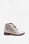 Botki Model Zazoo 2871/005 Silver - Step in style