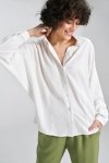 Bluzka oversize fason nietoperz B158 Ecru - Nife