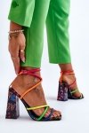 Sandały Model Josette FY2125-3 Multicolor Black - Step in style