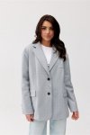 Marynarka Model Arya SZA ZAK0018 Grey - Roco Fashion