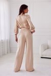Bluzka Model Giana BEZ BLU0178 Beige - Roco Fashion