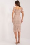 Sukienka Model LK-SK-509403.29X Dark Beige - Lakerta