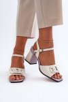 Sandały Model DA MR38-156 White - Step in style