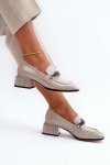 Czółenka Model S.Barski MR38-960 Grey - Step in style