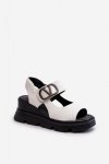 Sandały Model Triaola 58292 White - Step in style