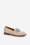 Mokasyny Model DA MR38-676 Beige - Step in style