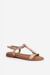 Sandały Model Jeritellia CK281P Beige - Step in style