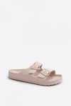 Sandał Klapki Model Luciene 24SD97-7738 Beige - Step in style