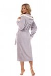 Szlafrok Damski Model Tess Long 2419 Crystal - L&L collection