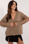 Sweter Damski Model MI-SW-2908.28 Dark Beige - Italy Moda