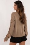 Sweter Damski Model MI-SW-2908.28 Dark Beige - Italy Moda