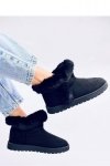 Emusy krótkie z futerkiem SISSOI BLACK - Inello