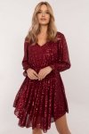 Sukienka Model MI-SK-A1249.90 Bordo - Italy Moda