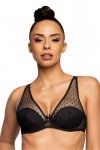 Biustonosz Soft Biustonosz Push-up Model Dotssy M-3714/11/1 Black - Mat