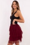 Spódnica Model TW-SD-BI-0517.84 Bordo - Och Bella