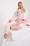 Spodnie Komplet Model EM-KMPL-720.01 White/Pink - Ex Moda