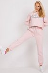 Spodnie Komplet Model EM-KMPL-720.01 White/Pink - Ex Moda