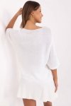 Sweter Damski Model MI-SW-2101.06 Ecru - Italy Moda
