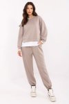 Spodnie Komplet Model MI-KMPL-A6097.23P Dark Beige - Italy Moda