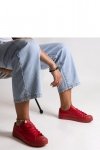 Czerwone trampki z eco skóry Mahasina - Solea