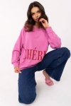 Bluza Damska Model MI-BZ-M741.24 Dark Pink - Italy Moda
