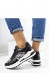 Czarne sneakersy Aloisia - Solea