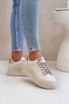 Buty Sportowe Model Fonetha NB751 Beige - Step in style