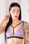 Biustonosz Soft Biustonosz Braletka Model Gloria BL159JE Jeans - Barbara Lingerie