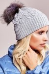 Czapka Model AT-CZ-173501.44 Grey - AT