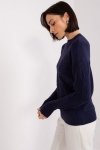 Sweter Damski Model AT-SW-2340.80 Navy - AT