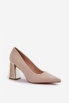 Czółenka Model Falseki M388 Beige - Step in style
