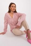 Sweter Damski Model LC-SW-A10-1.23X Light Pink - Rue Paris Hurtownia odzieży on-line, moda damska, bielizna i obuwie dla kobiet 