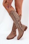 Kozaki Model HY51-176 Beige - Step in style