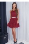 Sukienka Model Cristal 02063. Bordo - With You