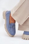 Mokasyny Model Vinceza 79533 Blue - Step in style