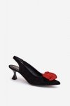 Czółenka Model CheBello 4666 Black - Step in style