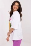 T-shirt Damski Model MI-TS-M736-1.36 White - Italy Moda