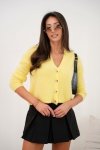 Sweter Damski Model Charli 209411536 Yellow - LaBalancia