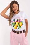Tshirt Damski Model MI-TS-M750.95 White - Italy Moda