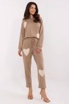 Spodnie Komplet Model MI-KMPL-M61431.68P Dark Beige - Italy Moda