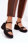 Sandały Model Nendal 1765 Black - Step in style