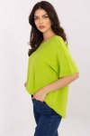 Sweter Damski Model MO-SW-0703.63 Limonka - Italy Moda