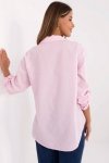Koszula Damska Model MO-KS-1804.92 White/Pink - Italy Moda