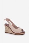 Sandały Model Nanalis M503 Beige - Step in style