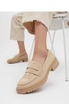 Damskie Mokasyny LORIEN KHAKI - Inello