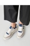 Damskie Sneakersy NORVIN ? White/Blue - Inello