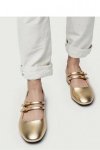 Damskie Baleriny SELVIA ? GOLD - Inello