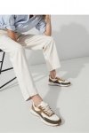 Damskie Sneakersy WHITE ARMY GREEN - Inello
