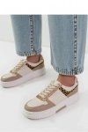 Damskie Sneakersy ASTRYA KHAKI - Inello
