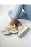 Damskie Sneakersy ZIRANA BEIGE - Inello